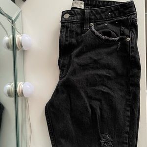 Curve Love High Rise Mom Jeans Abercrombie Size 8
